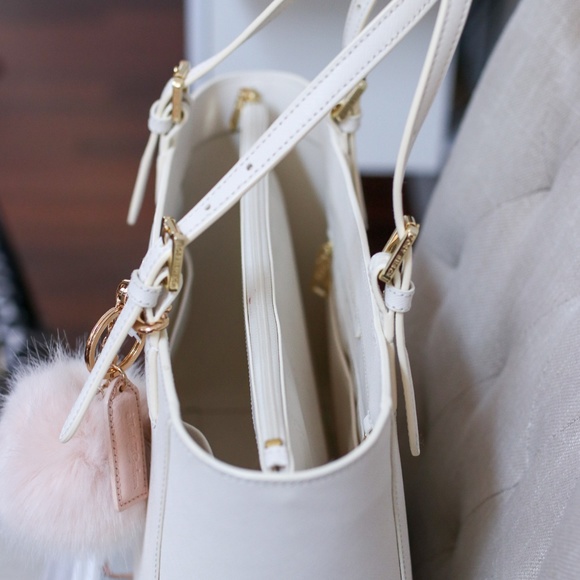 TORY BURCH LEATHER YORK SMALL BUCKLE TOTE - Picture 4 of 5